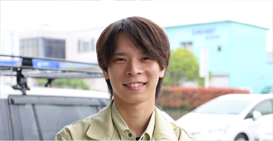 頼りになる先輩がたくさんいます。