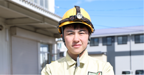 わからないことがあっても先輩が優しく教えてくれる会社です。